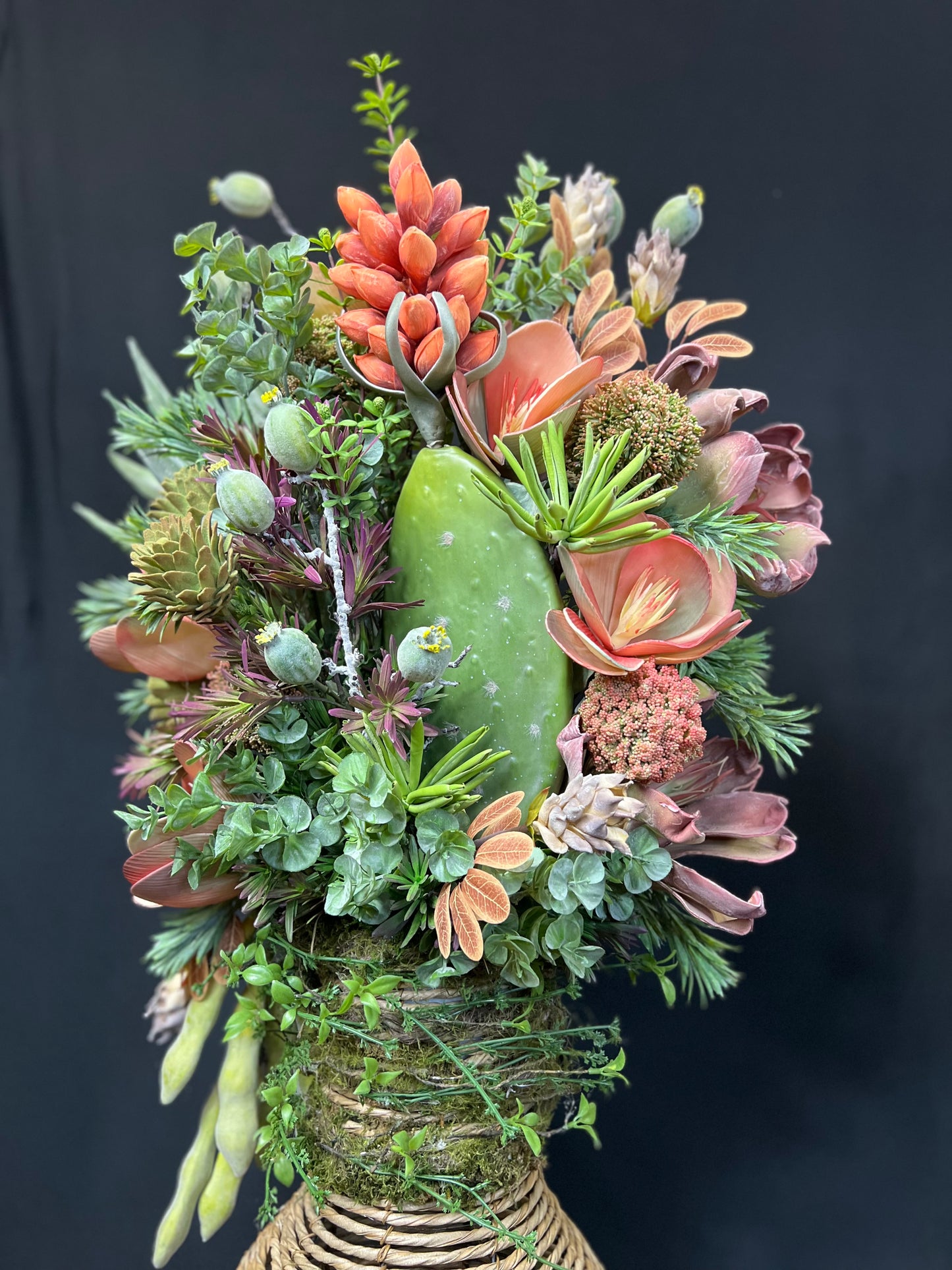 Custom Trio Seagrass Arrangements