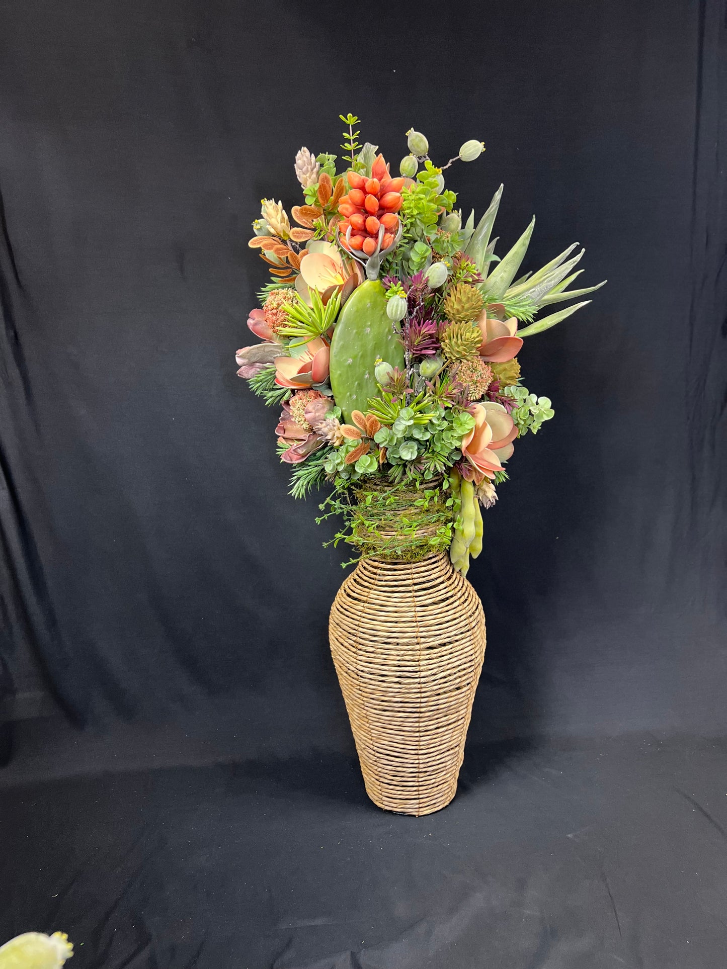 Custom Trio Seagrass Arrangements