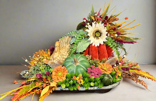 Harvest Tray Centerpiece