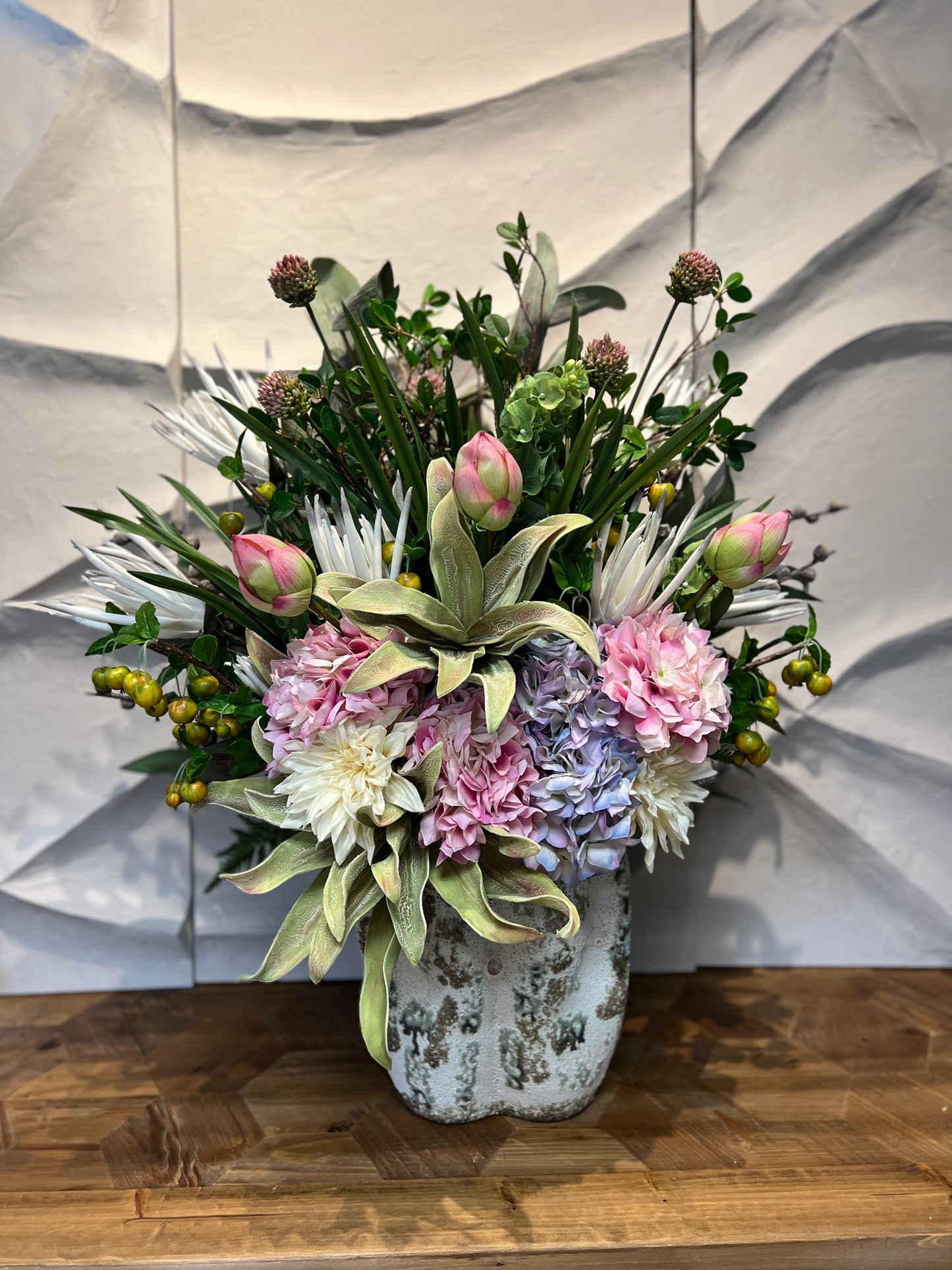 The Garden Hydrangea Arrangement