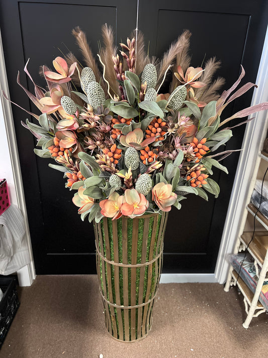 Custom Ex Large Floral Design by Amber